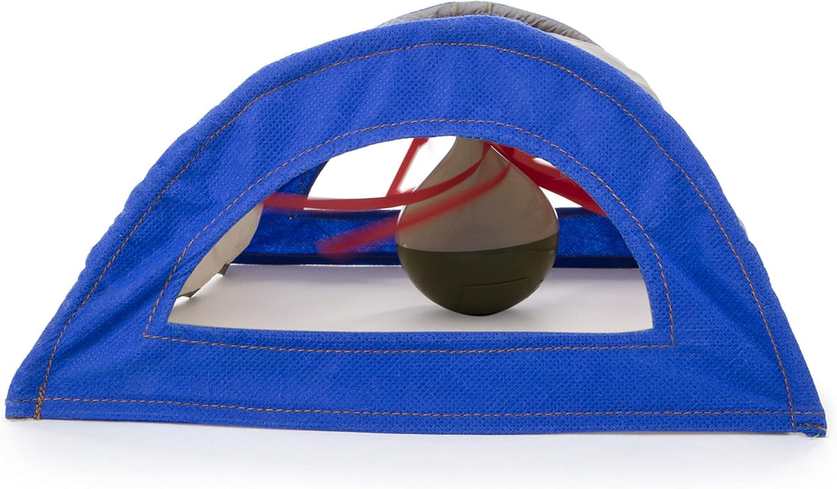 Electronic Motion Hide & Peek Ball Cat Toy, Battery Powered - Multi Color, One Size