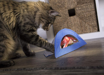 Electronic Motion Hide &amp; Peek Ball Cat Toy, Battery Powered - Multi Color, One Size