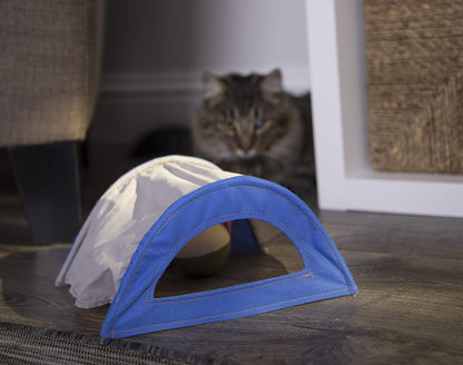 Electronic Motion Hide &amp; Peek Ball Cat Toy, Battery Powered - Multi Color, One Size