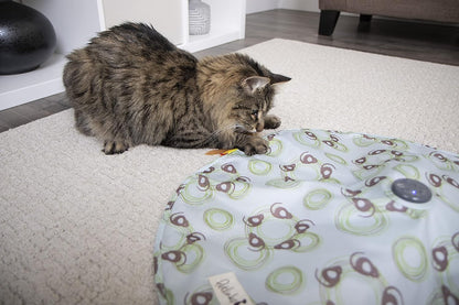 Concealed Electronic Motion Cat Toy, Battery Powered - Randomly Selected Color, One Size