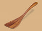 Acacia Wood Spatula, Long Handle Turner for Non-Stick Cookware